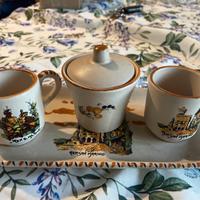 Tazzine caffè e zuccheriera