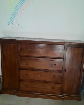 Scrittoio arte povera