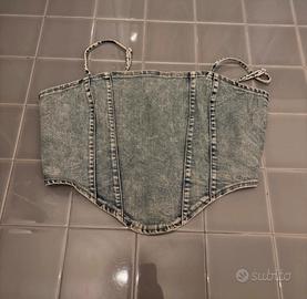 top in denim