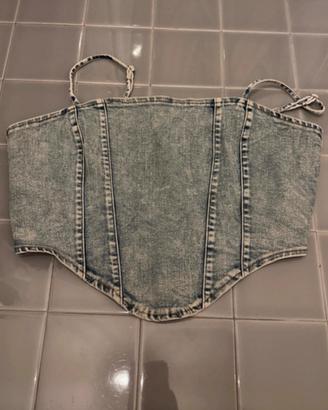 top in denim