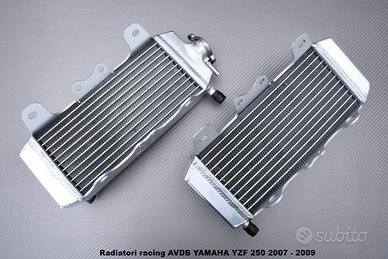Radiatori racing AVDB YAMAHA YZF 250 2007 - 2009