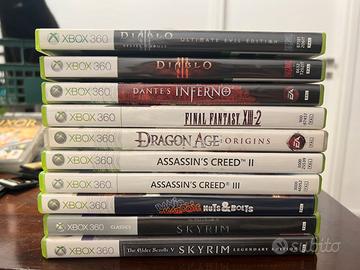 Lotto giochi XBOX 360