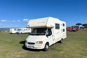 Camper mansardato 7 posti