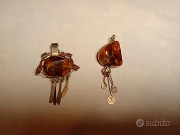 ciondoli in ambra messicana