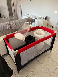 Lettino da campeggio Prenatal con materasso