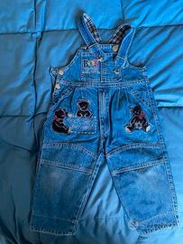 Salopette jeans 3 anni