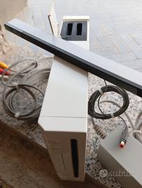  Wii console con i suoi cavi