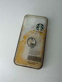 Custodia liquid glitte anello gatto 12 Pro Max