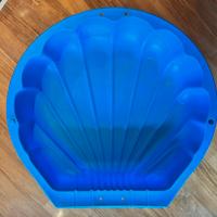 Piscina/Sabbiera a Conchiglia Blu  gioco bambini