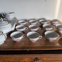 Servizio tè 12 persone con teiera – porcellana