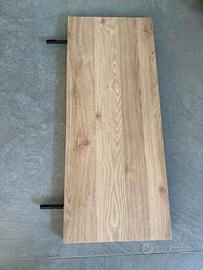 Mensole rovere naturale 78x32x3