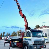 Iveco Turbotech 240-36 Cassone con gru