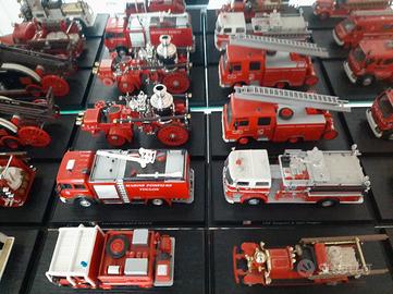 12 Modellini Vigili del Fuoco Nuovi De Agostini 