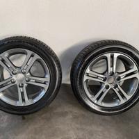 Cerchi in lega honda r16 + gomme michelin