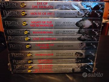 Fighting Fantasy librogame originali Steve Jackson