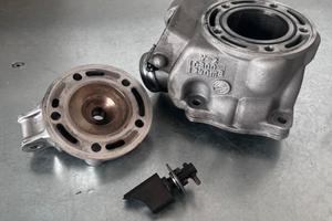 valvole yz125 e testa