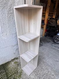 Libreria angolo alta 110 cm