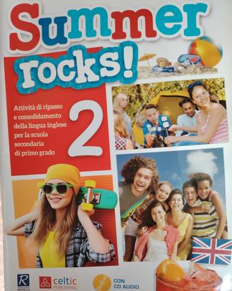 Libro scolastico medie compiti  vacanze inglese 