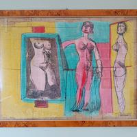 Bruno Cassinari serigrafia 