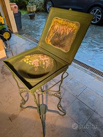 lavabo in ferro battuto 