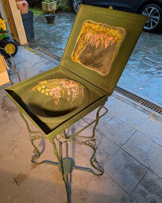 lavabo in ferro battuto 