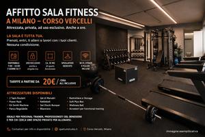 Sala fitness attrezzata Milano | Anche ad ora