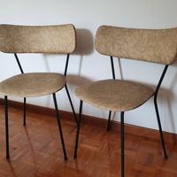 Coppia sedie vintage