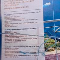 Dondolo con seduta oscillante sospesa .