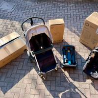 Bugaboo cameleon 3 trio completo nero