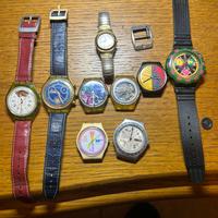 Lotto orologi swatch 9 pezzi x ricambi