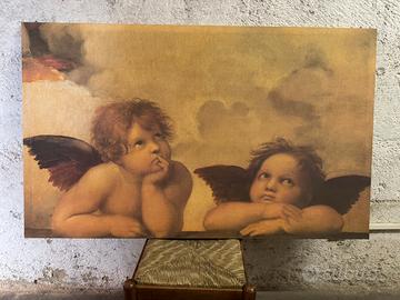 Putti di Raffello su tela