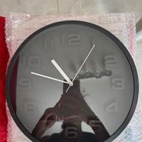 Orologio da parete nero moderno