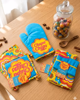 Set Cucina Chupa Chups Originale - Nuovo con Etich