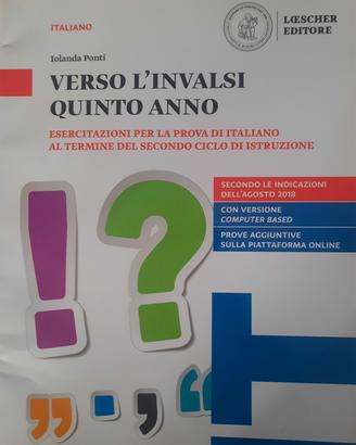 libro per preparazione prova invalsi