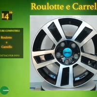 Cerchi in Lega 14" per Roulotte e Carrello