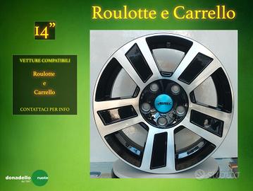 Cerchi in Lega 14" per Roulotte e Carrello