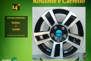 Cerchi in Lega 14" per Roulotte e Carrello