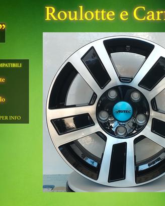 Cerchi in Lega 14" per Roulotte e Carrello