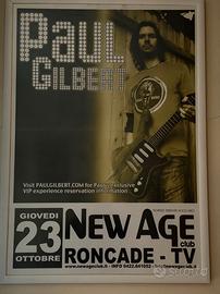 Paul Gilbert a Roncade TV manifesto