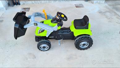 Trattore a pedali Smoby  Farmer Max con ruspa