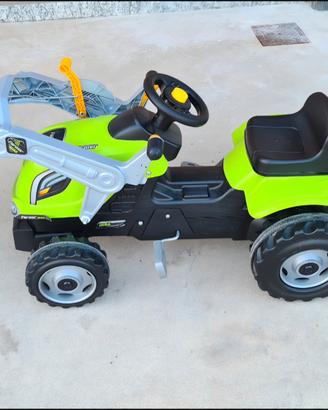 Trattore a pedali Smoby  Farmer Max con ruspa
