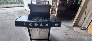 barbecau  nero e acciaio