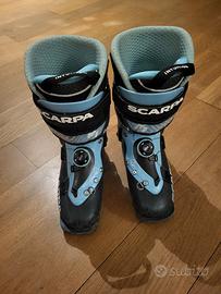 scarpone sci alpinismo donna Scarpa F1 taglia 235.
