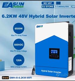 inverter easun sh3 6,5 kW 48 volt
