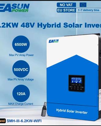 inverter easun sh3 6,5 kW 48 volt