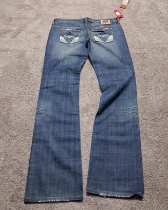 TakeTwo y2k Jeans donna Low-rise Bootcut Flared 