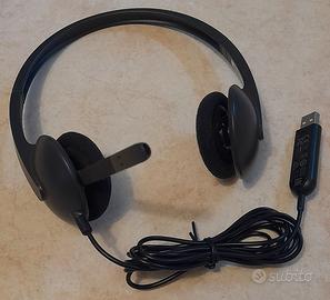 Cuffie stereo con microfono Logitech H340