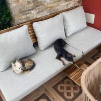 divano lounge da giardino