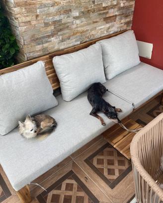 divano lounge da giardino