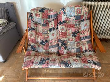 Divanetto 2 posti pieghevole